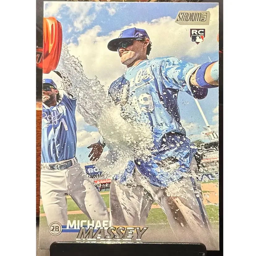 Michael Massey Kansas City Royals 2023 Stadium Club Rookie Card RC