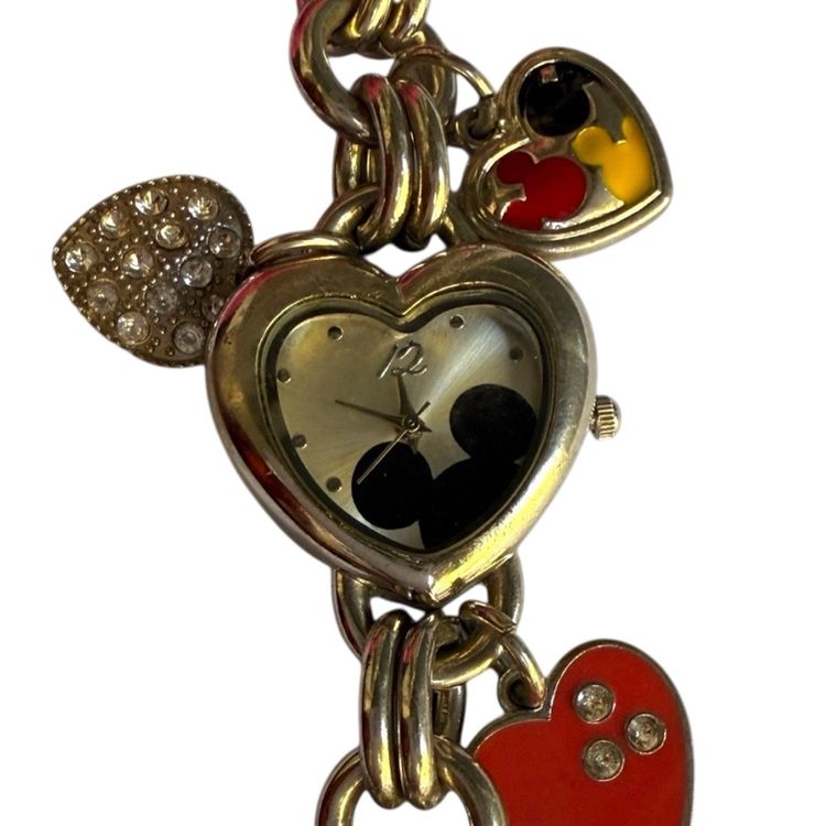 Disney Watch 10 Charm Bracelet Watch
