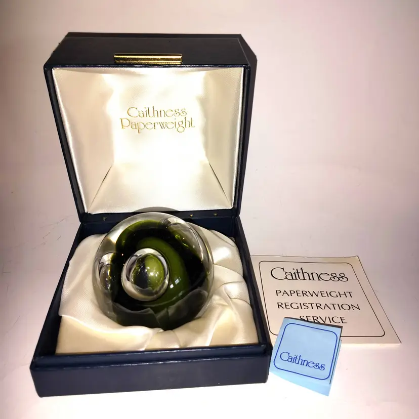 Caithness Scotland, AMAZING, ARTIST PROOF 'FREEFORM' PAPERWEIGHT! HAND SIGNED & IN BOX!!! OOAK!