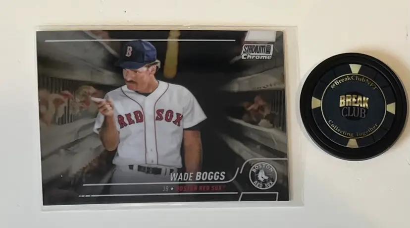 Wade Boggs Stadium Club Chrome Boston Red Sox