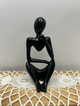 Abstract Thinking Sculpture 4 3/4 H 2 1/2 W no condition issues
