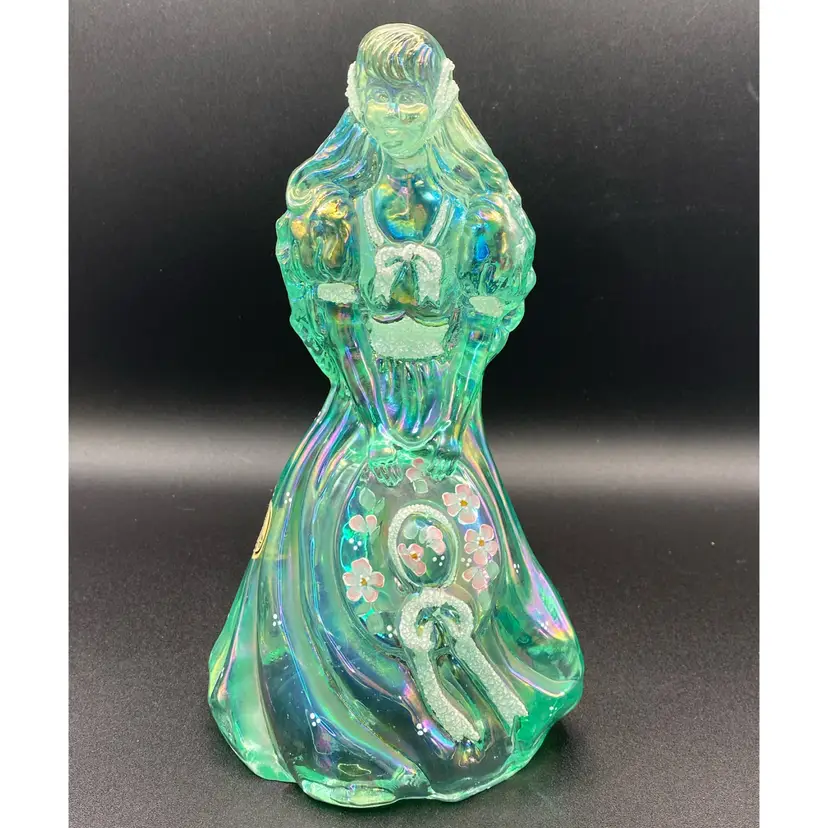 Vintage Signed, Fenton Southern Belle Figurine
