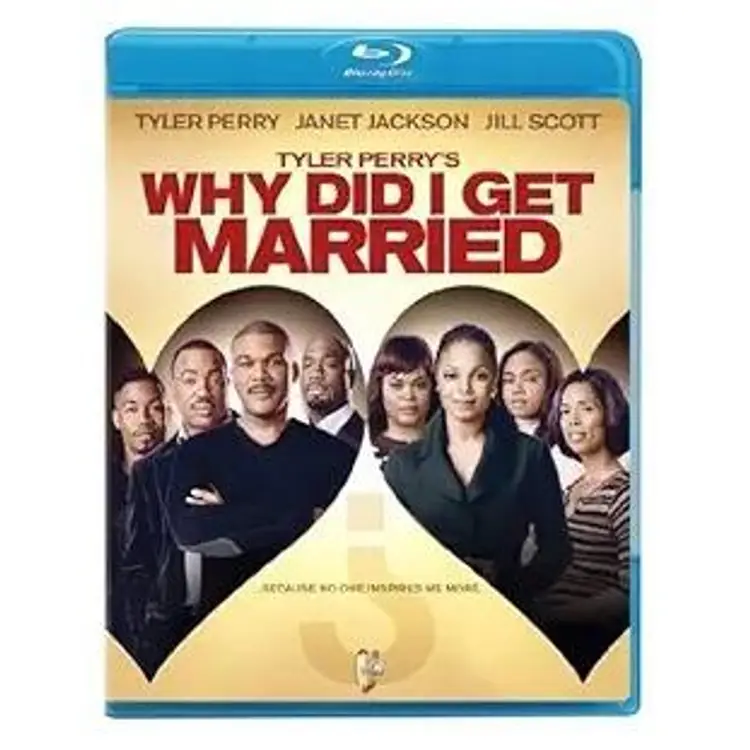 Tyler Perry's Why Did I Get Married Blu-ray LIKE NEW