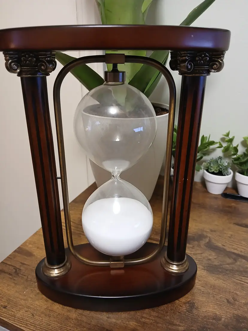 Elegant Vintage Hourglass Timer Bombay Company
