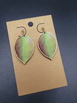 Retiring - Sun Stressed Hoya Sunrise Earrings