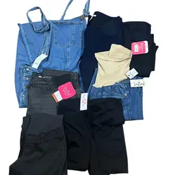 Lot Of 7 NWT/NWOT Maternity Pants, Overalls, Shorts, Etc…