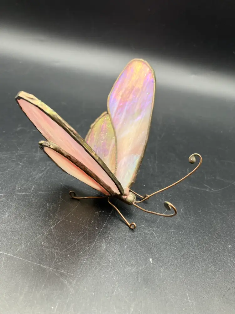 BIN - Stained Glass Butterfly 4.625”