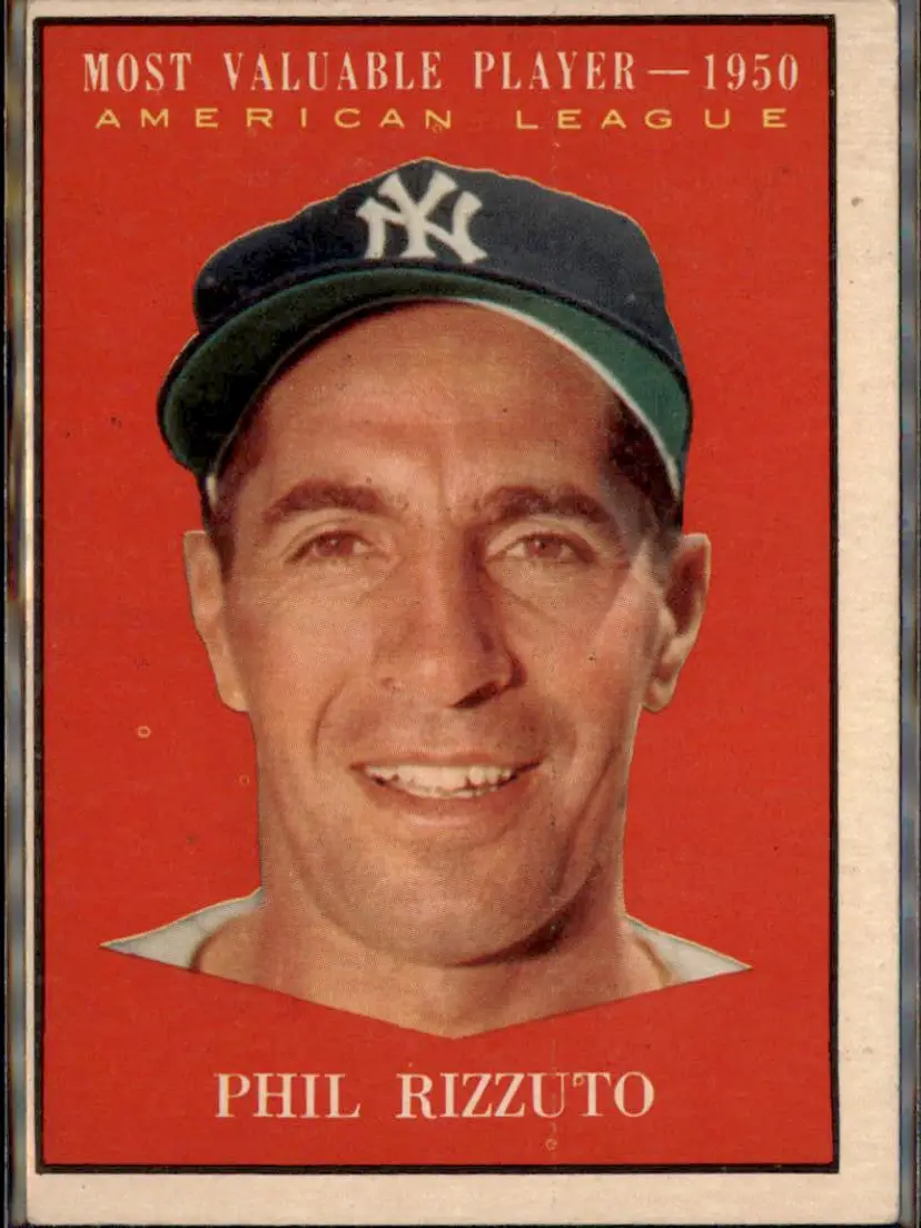 1961 Topps #471 Phil Rizzuto - ( ) - New York Yankees