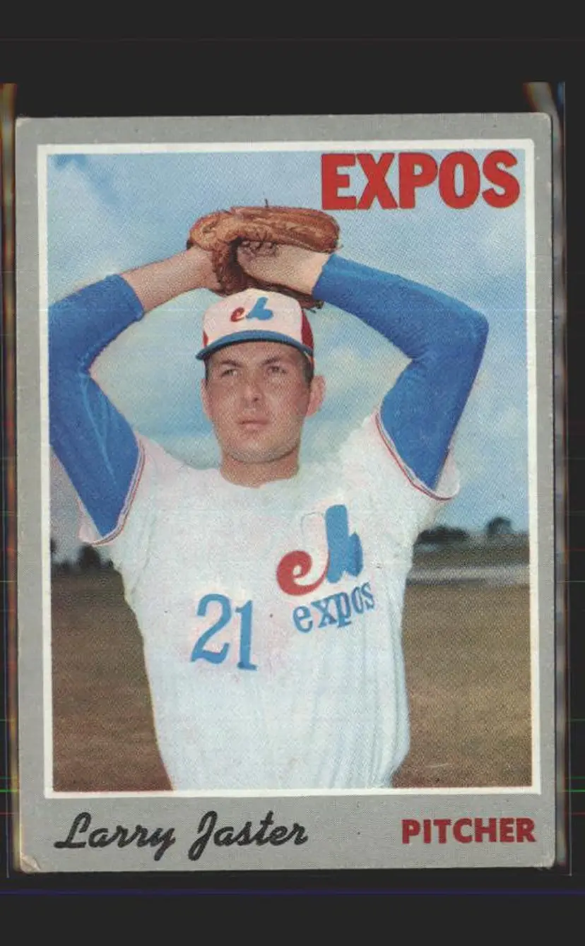 Larry Jaster 1970 Topps #124 - () - Montreal Expos