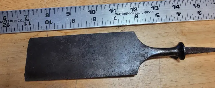 Antique PS&W 2" Beveled Slick Chisel – Tang Style – Early American
