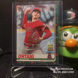 2018 Topps Holiday - Shohei Ohtani Los Angeles Dodgers