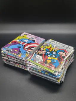 2024 Upper Deck Marvel Allegiance Secret Wars 1984 Lot 54 Cards Incomplete
