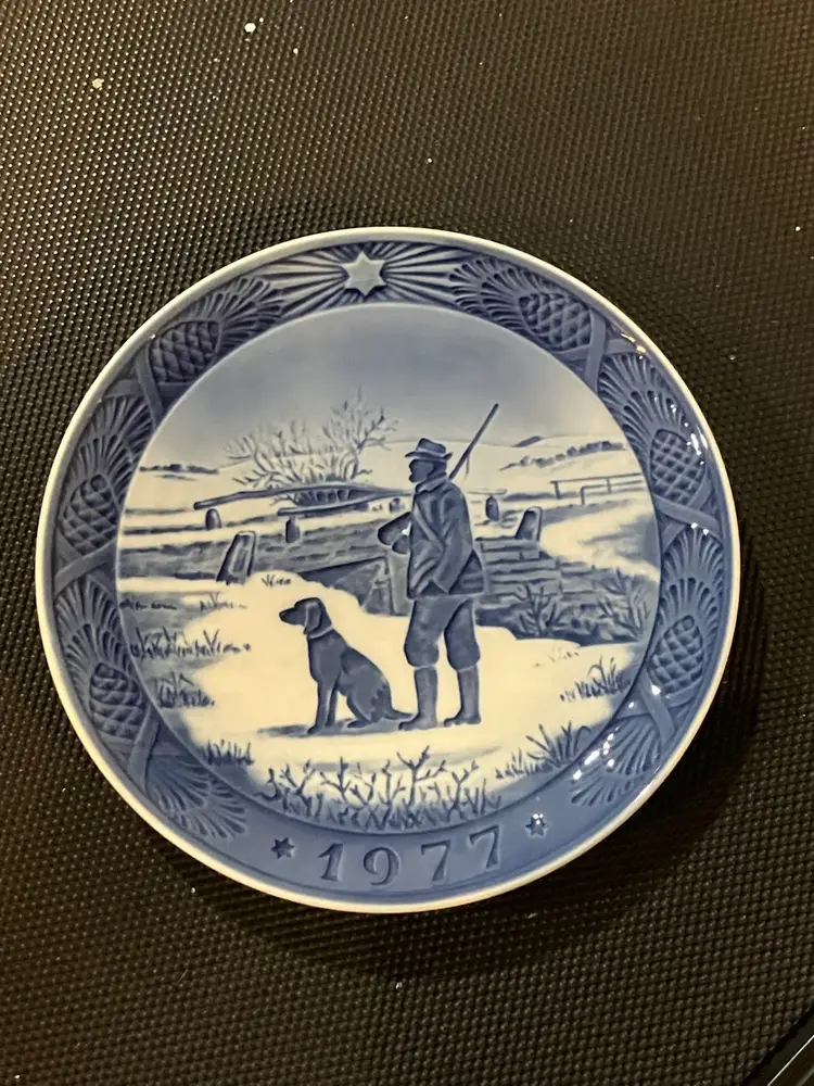 Royal Copenhagen Blue/White Holiday Collector Plates 1976-1990