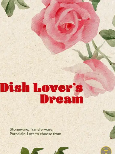 Pretty Dishes, Cookbooks, Other Stuff 