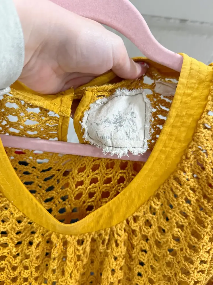 Anthropologie Angel of the North Senoia Pullover Sweater Size Small