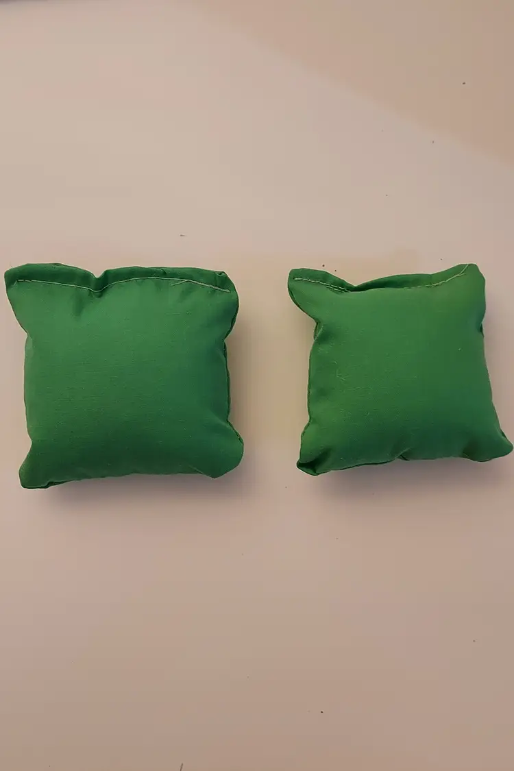 Set of Two Catnip Cat Pillow Toys