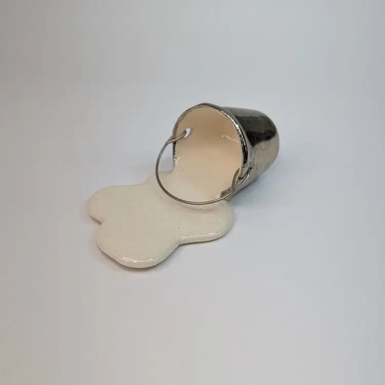 Vintage Hagen Renaker Spilled Milk Miniature Figure Style A-239 Trinket