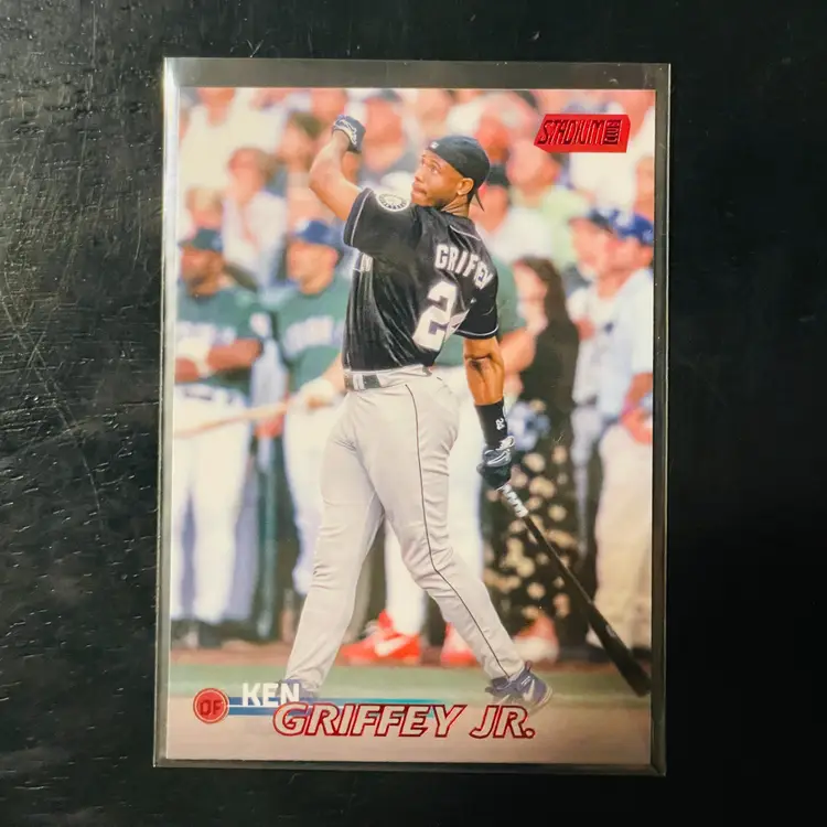 Ken Griffey Jr 2023 Stadium Club RED Parallel Baseball Card Seattle Mariners