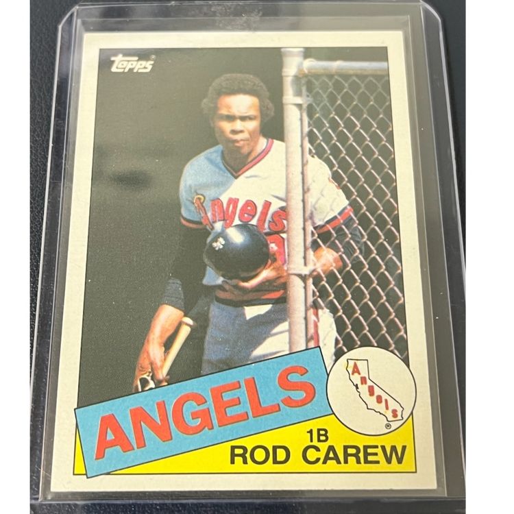 1985 Topps Rod Carew #300 LA Angels