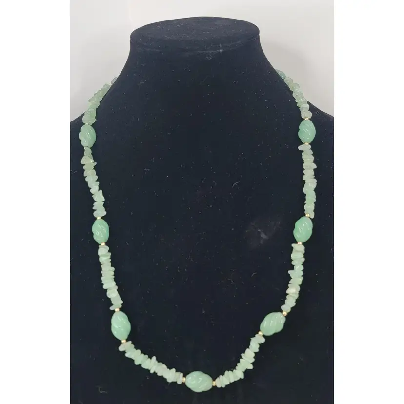 #25 Vintage Aventurine necklace.