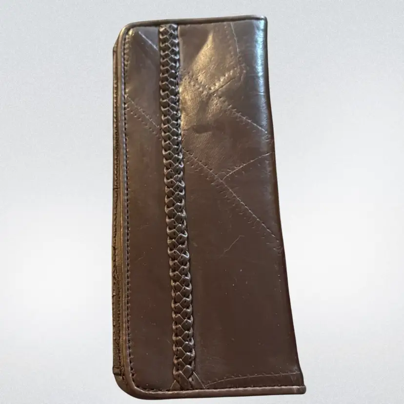 Patchwork Style Bifold Wallet