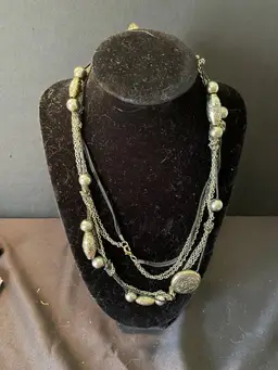 #167 19" Beaded Necklace