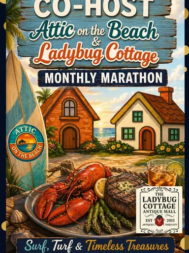 🐞 🐬 MONTHLY MARATHON CO-HOSTING w/Attic on the Beach 🐞🐬