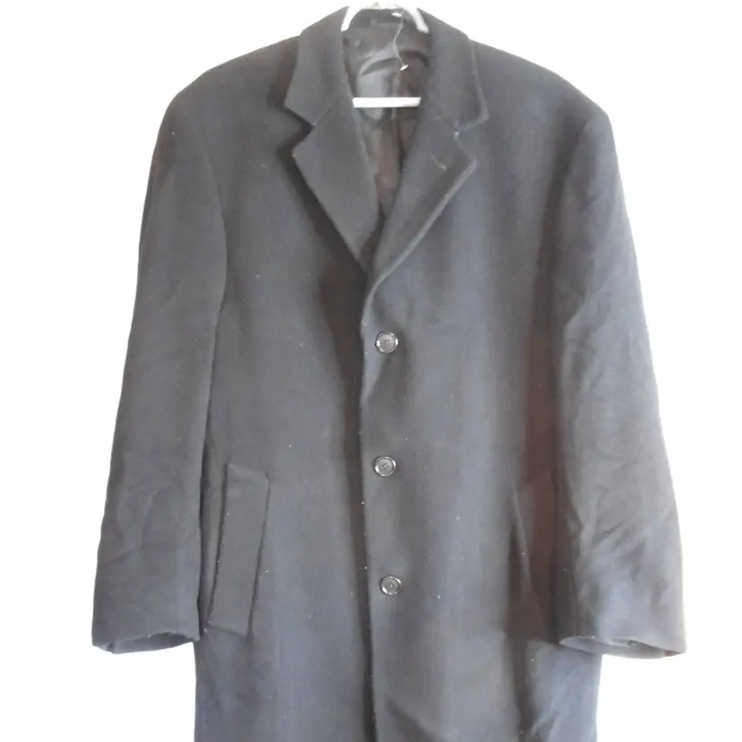 Black Nautica Men's Overcoat 40R