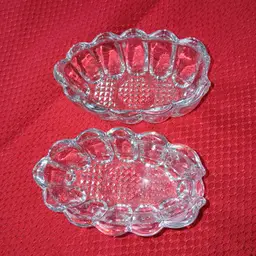 Princess House Crystal Spoon Holders
