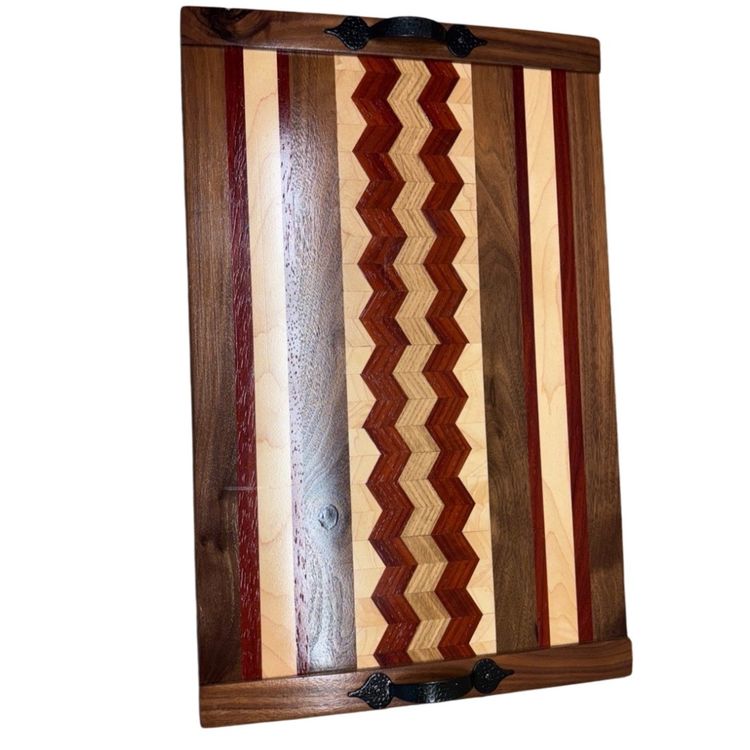 OOAK Custom HARDWOOD 3D Charcuterie Cutting Board, Artisan Crafted Display Only