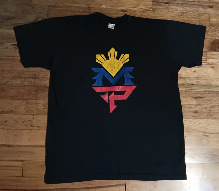 vintage Team Manny Pacquiao t-shirt Boxing Champion