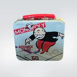 2000 Small Monopoly Lunchbox