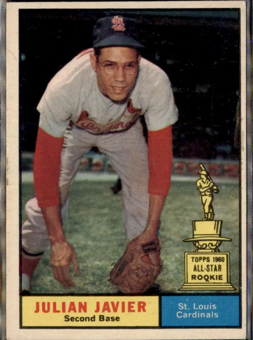 1961 Topps #148 Julian Javier - ( ) - St. Louis Cardinals
