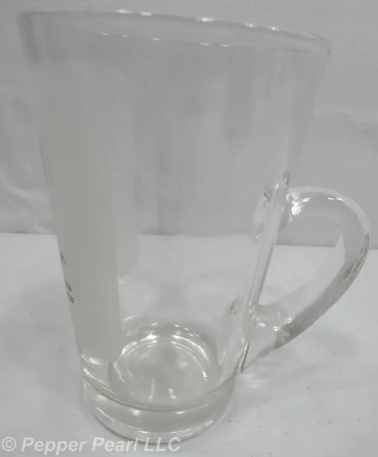 William Steig Irish Coffee Mug Glass 576