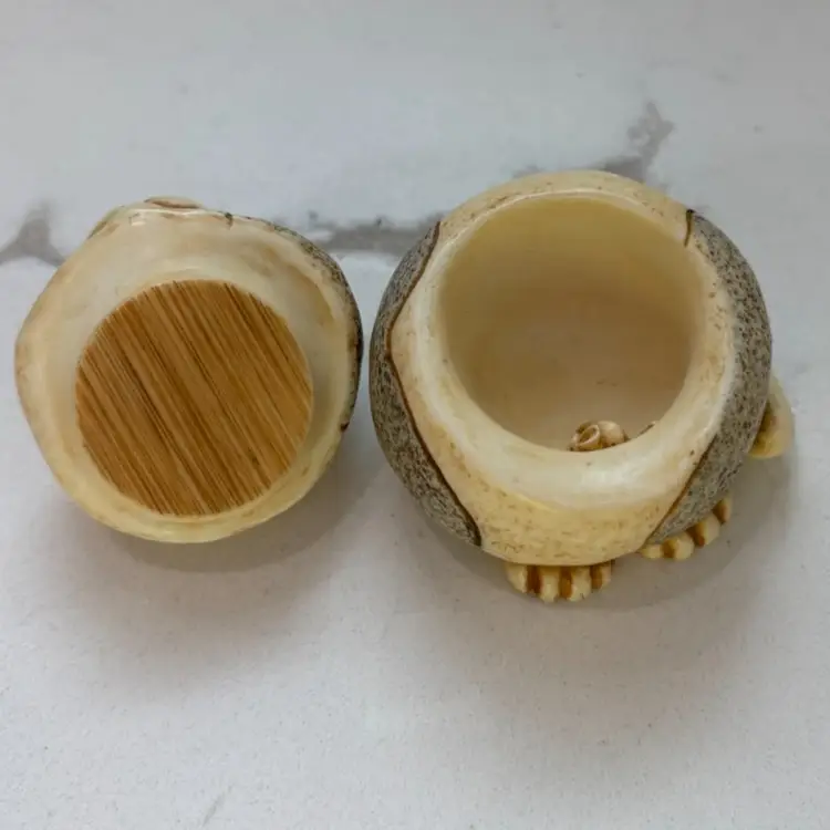 Vintage Harmony Kingdom Pot Belly’s Calendar Cat “Novio” Trinket Box - 2001