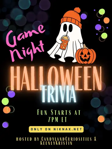 Game Night With Kristin-Halloween Trivia! 