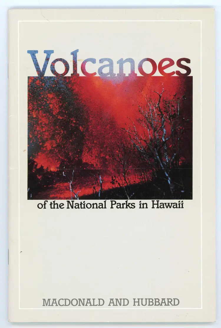 Volcanoes of the National Parks in Hawaii Book by Gordon MacDonald - Geology