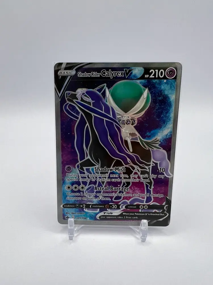 Shadow Rider Calyrex V FA - Pokemon Chilling Reign