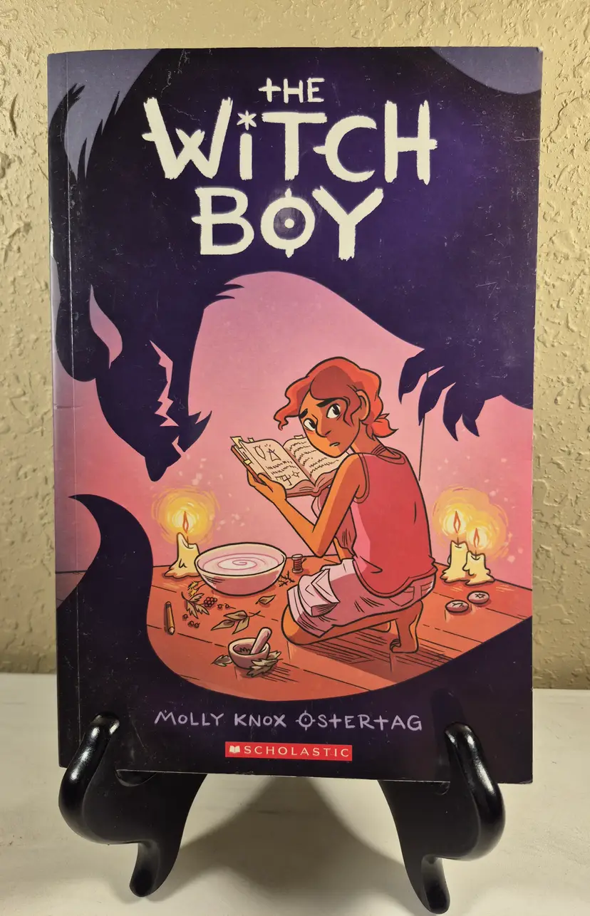 The Witch Boy by Molly Knox Ostertag Scholastic Graphix Book #1 in Trilogy