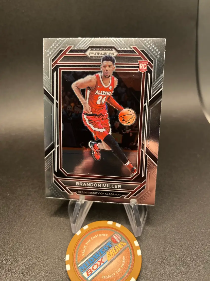Brandon Miller 2023 Nba Prizm Draft Charlotte Hornets