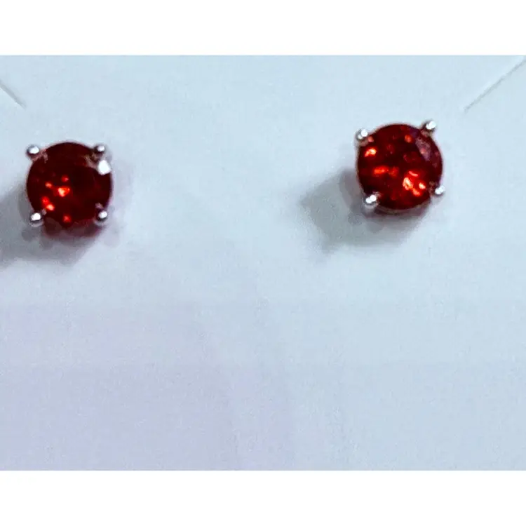 Garnet  Stud Earrings