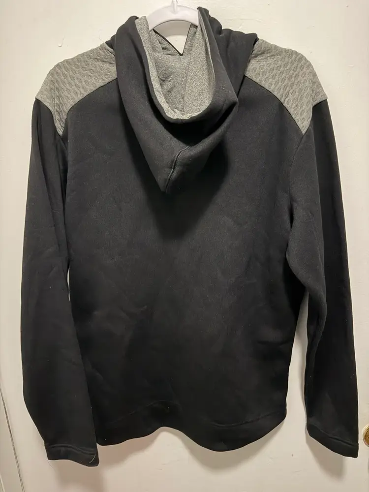 New $99 Adidas Golf Pullover Hoodie M Black