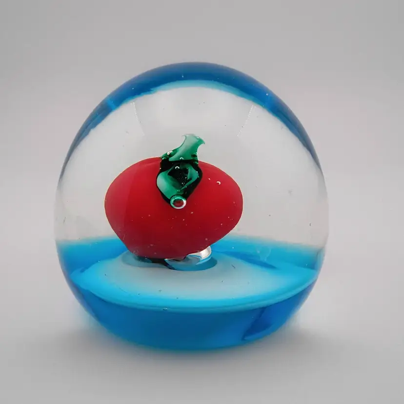 Vintage Alfredo Barbini? paperweight, Murano