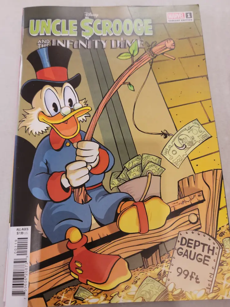 Uncle Scrooge and the Infinity Dime 1 Marvel Comics Walter Simonson 1:25 Ratio