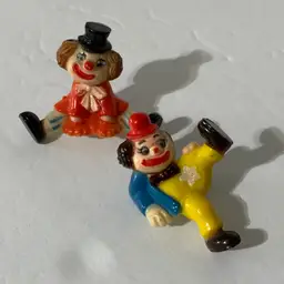 Vintage Plastic Clowns