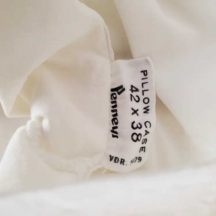 Floral Embroidered Pillowcase