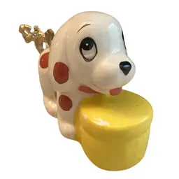 Darling Puppy Small Planter Used As A Hat Pin Holder