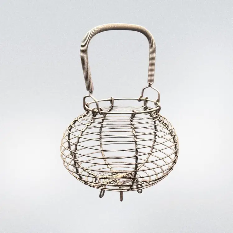 Wire Caldron Basket 7” X 5.5”
