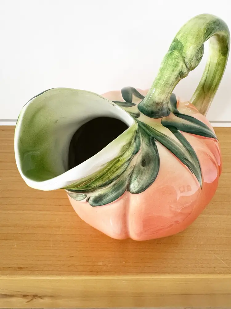 Vintage Ceramic Tomato Pitcher