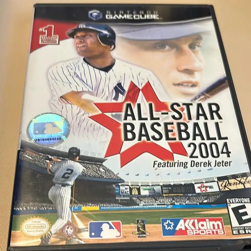 GameCube - Complete In Case - All-Star Baseball 2004 Featuring Derek Jeter